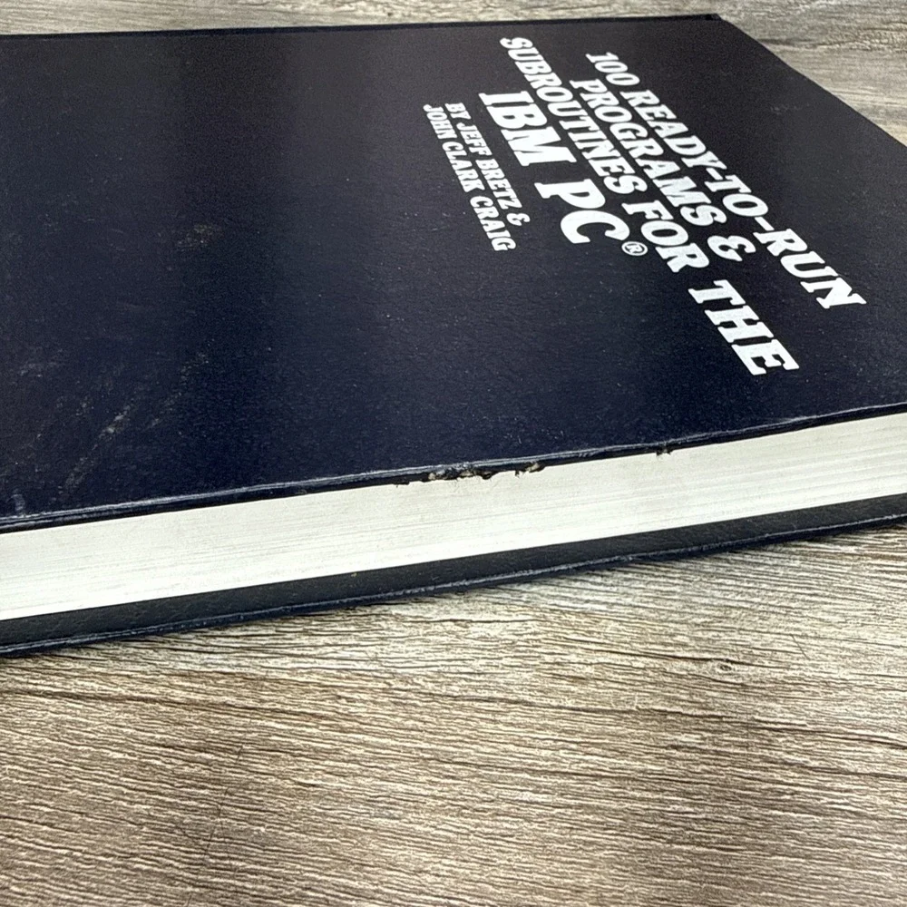 100 READY-TO-RUN PROGRAMS & SUBROUTINES FOR THE IBM PC By Jeff Bretz | 1540